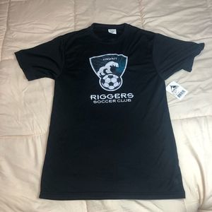 Brand new Adult Small Compression Shirt . Black. Augusta Sportswear.